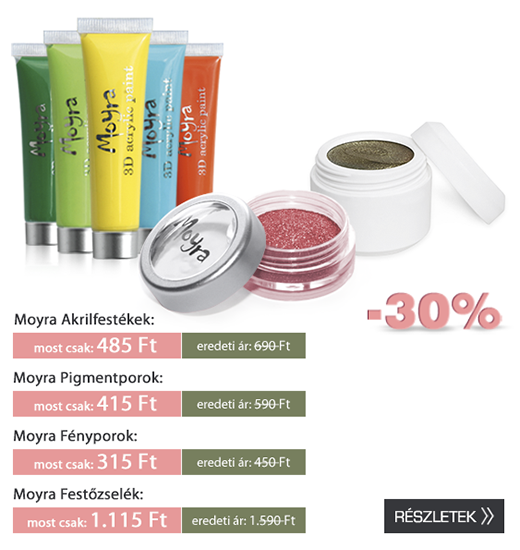 Akciós Moyra termékek 30% kedvezménnyel!