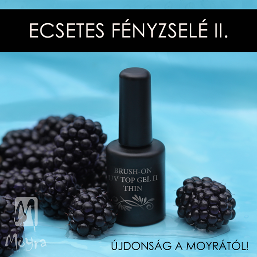 Újdonság: Moyra Ecsetes Fényzselé II!