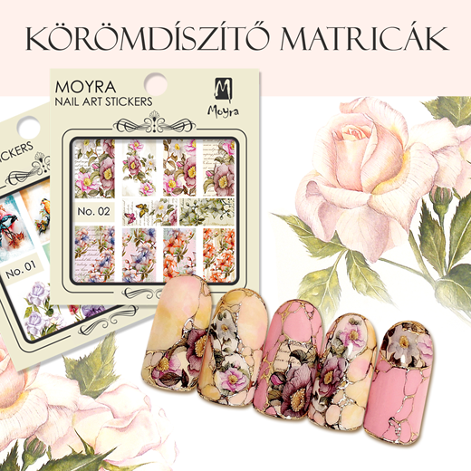 Újdonság: Moyra körömmatricák!
