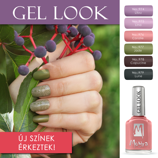 Új Gel Look színek érkeztek!