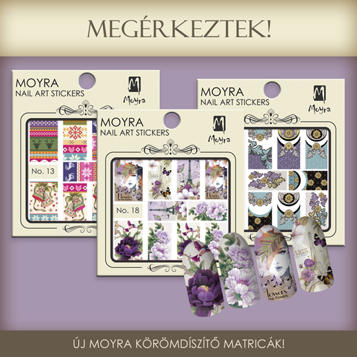 Új Moyra Körömmatricák érkeztek!