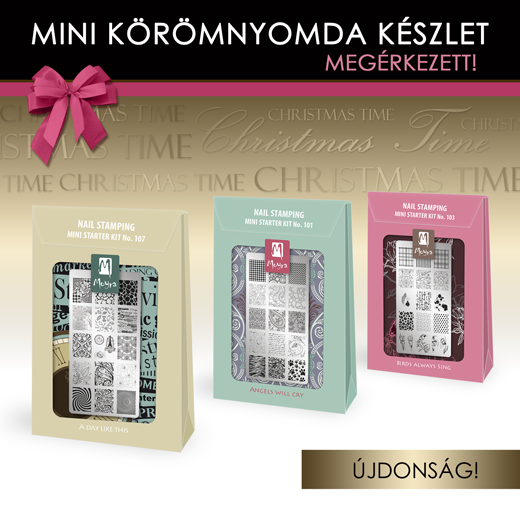 Moyra Mini Körömnyomda Készlet!