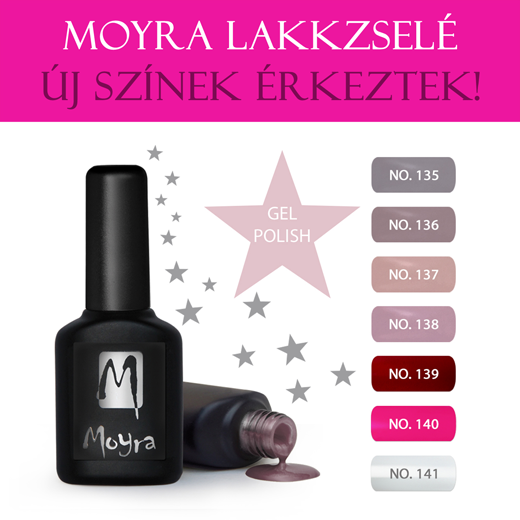 Új Moyra Lakkzselék érkeztek!