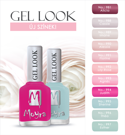 Új Gel Look színek érkeztek!
