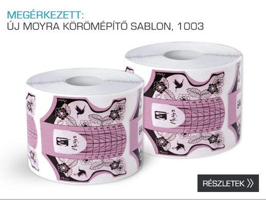 Új Moyra körömépítő sablon!