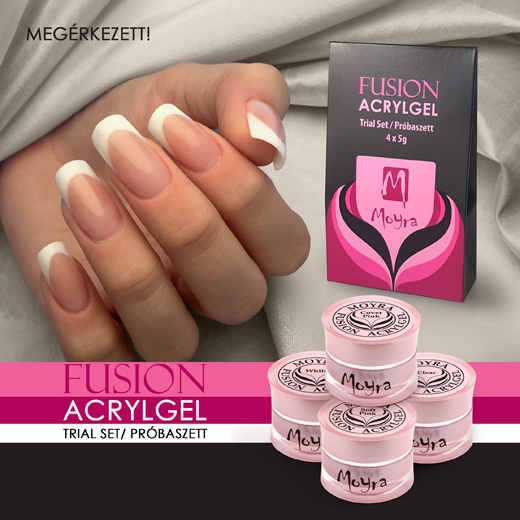 Megérkezett! Moyra Fusion Acrylgel Próbaszett!