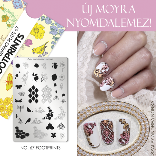 Új Moyra Nyomdalemez: No.67 Footprints!