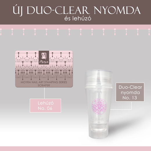 Új Moyra Duo-Clear nyomda és Lehúzó