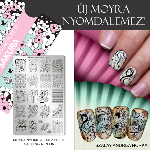 Új Moyra Nyomdalemez: No.73 Sakura-Nippon!