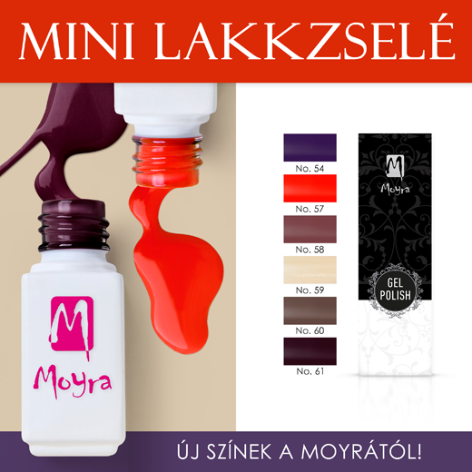 Új Moyra mini lakkzselé színek!