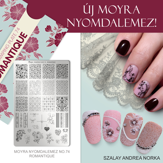 Új Moyra Nyomdalemez: No.74 Romantique!