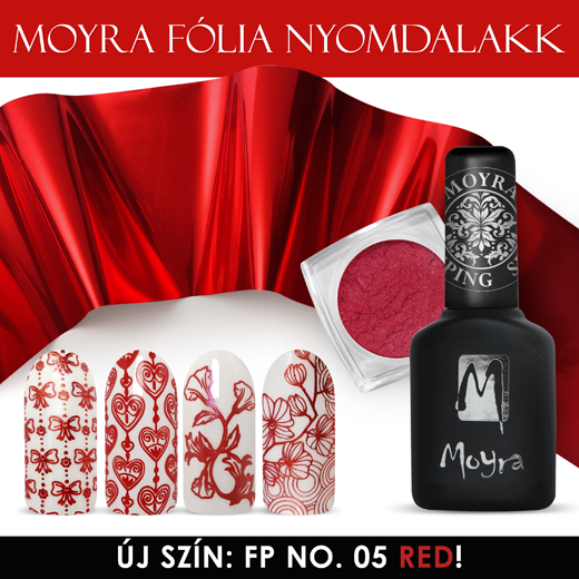 MOYRA FÓLIA NYOMDALAKK FP 05, Red