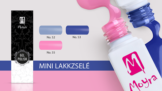 Új Moyra mini lakkzselék érkeztek!