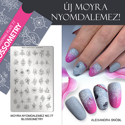 Új Moyra Nyomdalemez: No. 77 Blossometry!