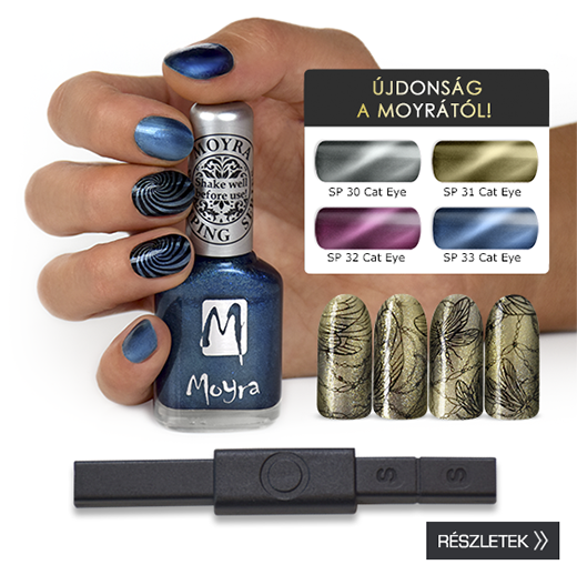 Újdonság: Moyra “Cat Eye” mágneses körömlakkok!