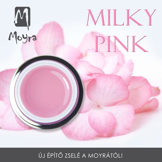 Moyra Milky Pink építő zselé!