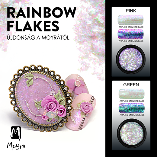 Újdonság a Moyrától: Rainbow flakes!