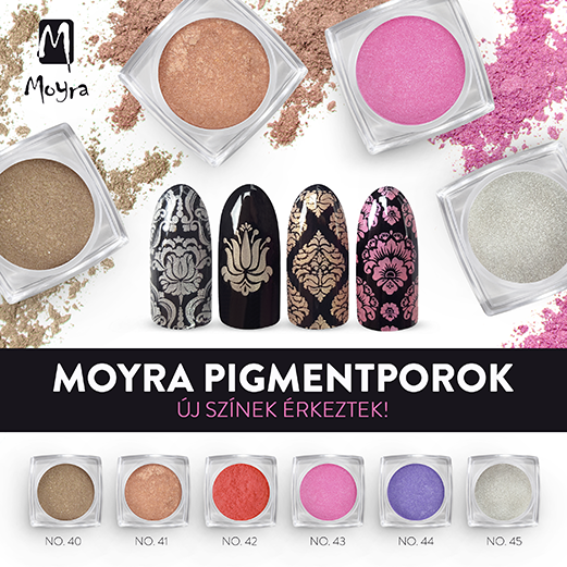 Moyra Pigmentporok 6 új színeben!