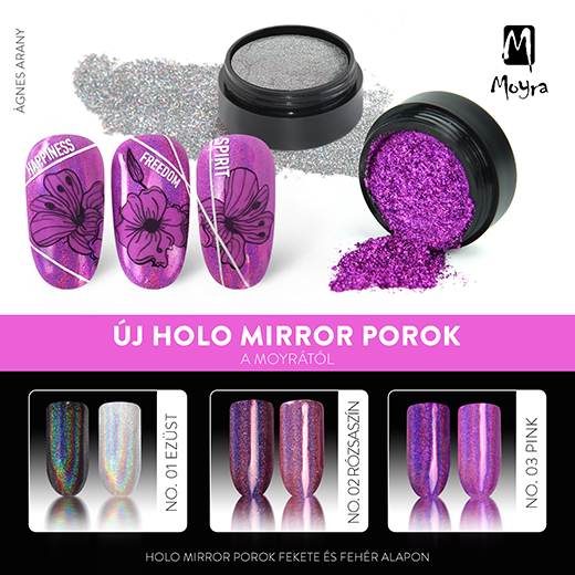 Új Moyra Holo Mirror porok!