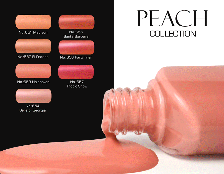 Moyra Peach Collection