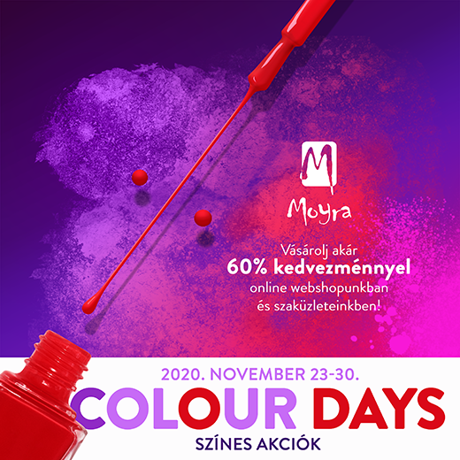 Moyra Colour Days – Színes Akciók