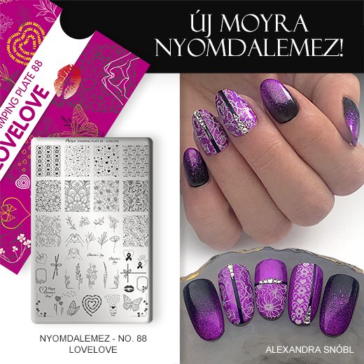 Új Moyra Körömnyomda lemez: No. 88 Lovelove!