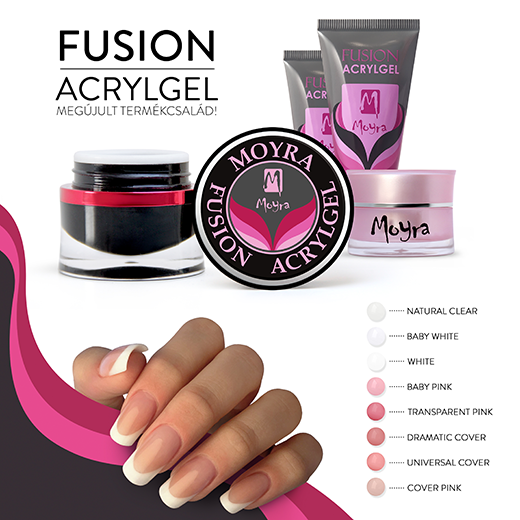 Megújult a Moyra Fusion Acrylgel termékcsalád!