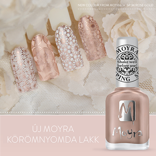 Moyra Nyomdalakk SP 34 Rose Gold