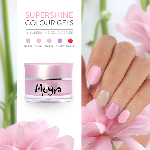 Megérkeztek az új Moyra SuperShine fixálásmentes színes zselék!